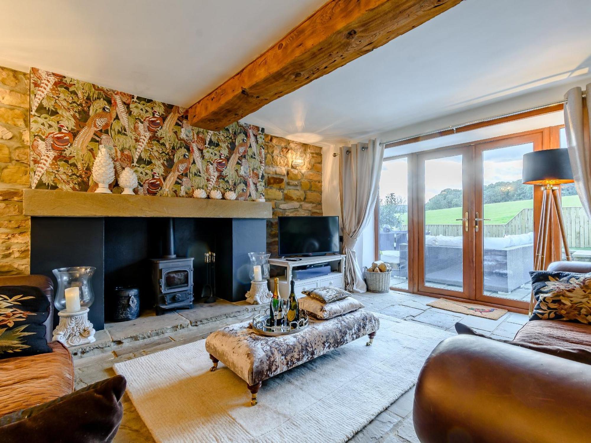 The Old Barn Villa Cloughton Exterior photo